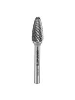 Metalo freza NEO 55H372 – parabolinė, 12 x 25 mm, kotas 6 x 45 mm