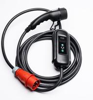 eLOAD Electric vehicle charger, 11 kW, 8-16 A, 3-phase, CEE-Type2, 5 m (TIE-EV16-P3)