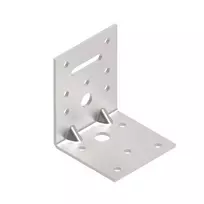 Tvirtinimo kampas 75x60x60x2.5 mm, sutvirtintas