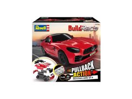 Revell - Build‘N Race-Chassis Mercedes-AMG GT R, raudonas, 1/43, 23154