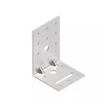 Tvirtinimo kampas, sutvirtintas 90 x 60 x 60 x 2.5 mm