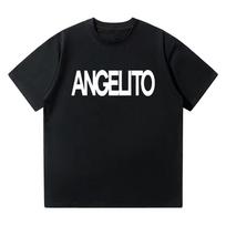 Bad Gyal Angelito Marškinėliai Raperis Bad Gyal Hip Hop Marškinėliai Madingi Moteriški Trumpomis Rankovėmis Viršutiniai Drabužiai Harajuku Medvilniniai Vyriški Laisvalaikio Y2K Drabužiai XS