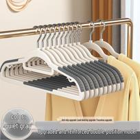 Non-Slip Thickened Plastic Hangers: Anti-Shoulder Bumps, No Marks, Ideal for Drying Clothes