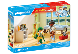 Playmobil - Pediatrician with teddy bear (71619)