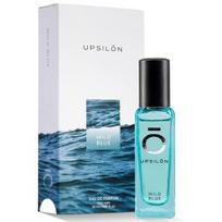 UPSILON Wild Blue Aqua kvepalai vyrams 20 ml, Eau De Parfum, ilgai išliekantis gaivus ir galingas aromatas, vyriškas purškiamas parfumas, patogus kelionėms, 1 vnt. pakuotė