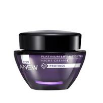 Avon Anew Platinum Stangrinantis Naktinis Kremas Su Protinoliu black