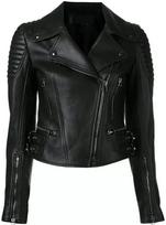 Motociklininko striukė 100% originali avikailio Biker minkšta nauja moteriška juoda odinė S juoda