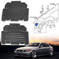 2vnt BMW E82 E88 E90 E91 325i priekinio dešiniojo/kairiojo sparno įdėklo prieigos dangtelis NAUJAS