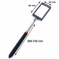 Car 360° Inspection Mirror LED Light Telescoping Mirrors Extend Mechanic Tools Inspection Mirror Telescopic Handle Repairing Too juoda