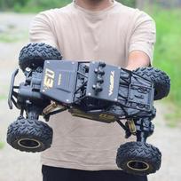 RC automobilių žaislinis sunkvežimis, visureigis, nuotolinio valdymo automobilis COOL Black 4WD 2.4G Buggy vikšriniai automobiliai Dovanos
