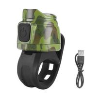 1 rinkinys Dviračio skambutis Įkraunamas 6 režimai Apsauga nuo vagysčių Garsus balsas USB Dviračio elektrinis skambutis ragas paspirtukui juoda