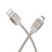 USB A to Micro USB Hoco 2.4A 1 m X110 gold