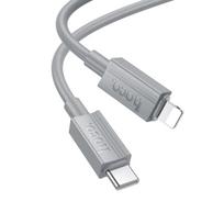USB C to Lightning Hoco PD 27W 1 m X107 gray