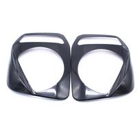 2pcs Front Light Headlight Lamp Cover Exterior Frame For Suzuki Jimny 07-15