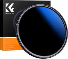 Kf filtras 58 mm 58 mm K&F CONCEPT tipas FADER pilkas REGULIUOJAMAS Nano-C ND2-ND2000 / KF01.2442