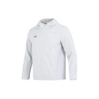 Under Armour Solid Color Letter Print Zip-Up Hoodie Men jackets Light-Gray 22600401-009 M white