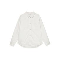 Jordan Air Waterproof Button Down Solid Color Letter Long Sleeve Shirt Men shirts Sail-White FV7433133 XL