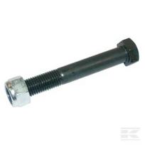 Šešiakampis varžtas su fiksavimo veržle M20x140/55 10.9 BH4730