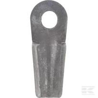 Šienapjovės peiliai LH/RH 127x50x4mm ovalios angos 23,0x20,8mm Tinka Taarup 25 pack KT5611030001