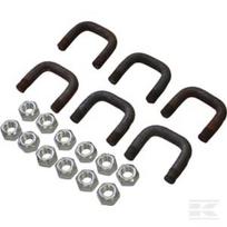 U formos varžtai (6x) Ø10mm 10019010