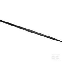 Krautuvo noragas, tiesus, dviguba T sekcija 42x1400mm, smailus antgalis su M42 Ø12.9 ritininiu kaiščiu, juodas, Battista Porteri FT421400