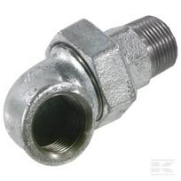 Mova 90° galv. F/M 1" FG981