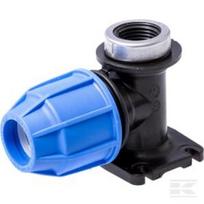 Sienos plokštės alkūnė 20mm x 1/2" 127020012S