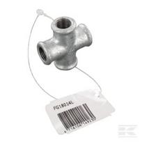 Kryžiaus detalė moteriška zn. 1/4" FG18014L