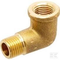 Žalvarinė alkūnė F/M 1/4" FG9214MSL