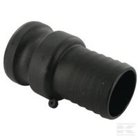 Camlock E tipo 2" žarnos galas polipropilenas 18107E