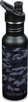 Klean Kanteen Kanteen Classic siauras (sportinis kepuraitė), 532ml/18oz, Juodas Camo