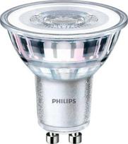 Signify „Philips“ klasikinė LED lemputė, 35 W, GU10, šiltai balta, 255 lm, sidabrinė, 2 vnt. pakuotėje
