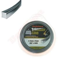 Trimerio valas kvadratinis Ø2,7 mm 15 m ALULON