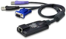 Jungiklis Aten ATEN KA7177 USB VGA Cat5 modulis, CReader, VM