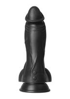 Vibratorius Hidden Desire Dinosaur Monster Dildo, juodas