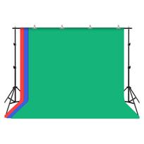 Puluz 2x3m photo backdrop set/stand + photo backdrops 3 pcs PKT5205