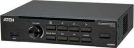Aten AV signalo perdavimo sistema. Sklandus pristatymų komutatorius VP2120 su Quad View funkcija.
