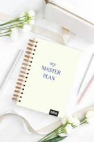 Laimės kalendorius-darbo knyga su spirale „Master plan“ mokslo metams 25/26