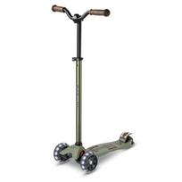 Maxi Micro Deluxe Pro LED paspirtukas | Olive Green