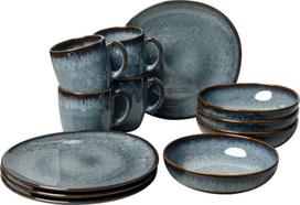 Villeroy & Boch pusryčių indų rinkinys Lave, 12 dalių