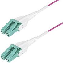 Startech 40M OM4 MULTIMODE FIBER CABLE UNIBOOT/OFNR RISER/100G - 50/125 OM4RLCLC40M