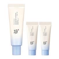 Beauty of Joseon Relief Sun Aqua-Fresh SPF50+ PA++++ 50ml + 10ml*2 (70 ml) – Lengvas ir drėkinantis apsauginis kremas nuo saulės, korėjietiškas 50+10+10 ml