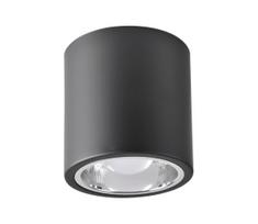 LED RGBW dimeriuojamas akcentinis šviestuvas JUPITER 1xE27/6,5W/230V skersmuo 13 cm juodas
