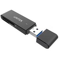 Unitek Y-9327A card reader USB 3.2 Gen 1 (3.1 Gen 1) Type-A Black Y-9327A