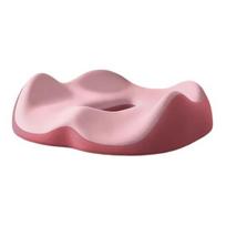 Atminties putų sėdynės pagalvėlė Kvėpuojantis dizainas Uodegikaulio spaudimo mažinimas Ergonominė atrama Biuro kėdės sėdynės pagalvėlė rožinė