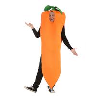 Helovino morkos kostiumas cosplay, suaugusiems Adult One Size oranžinė