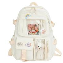 Kawaii Estetinis Moteriškas Kuprinė Mokyklinė Kuprinė Paaugliams Mergaitėms Japoniška Korėjietiška Kuprinė Studentų Kuprinės Mielas Mokyklinis Kuprinė Mochila