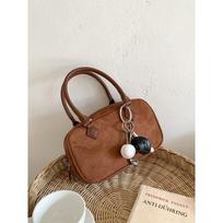 Suede bag autumn women's retro minimalist fashion messenger bag small bag women's versatile small handbag ruda