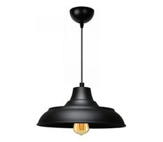 Pakabinamas šviestuvas ant laido AYD 1xE27/40W/230V juodas