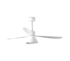 FARO 33760WT-22-LED Reguliuojamas ventiliatorius AMELIA L CONE LED/20W/230V baltas skersmuo 132 cm WT + su nuotolinio valdymo pulteliu